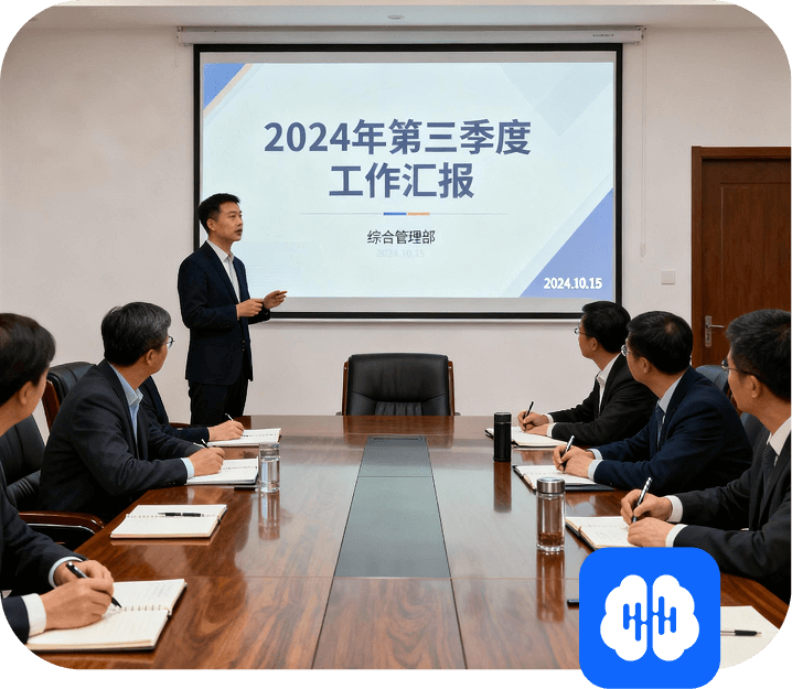 企业单位工作汇报